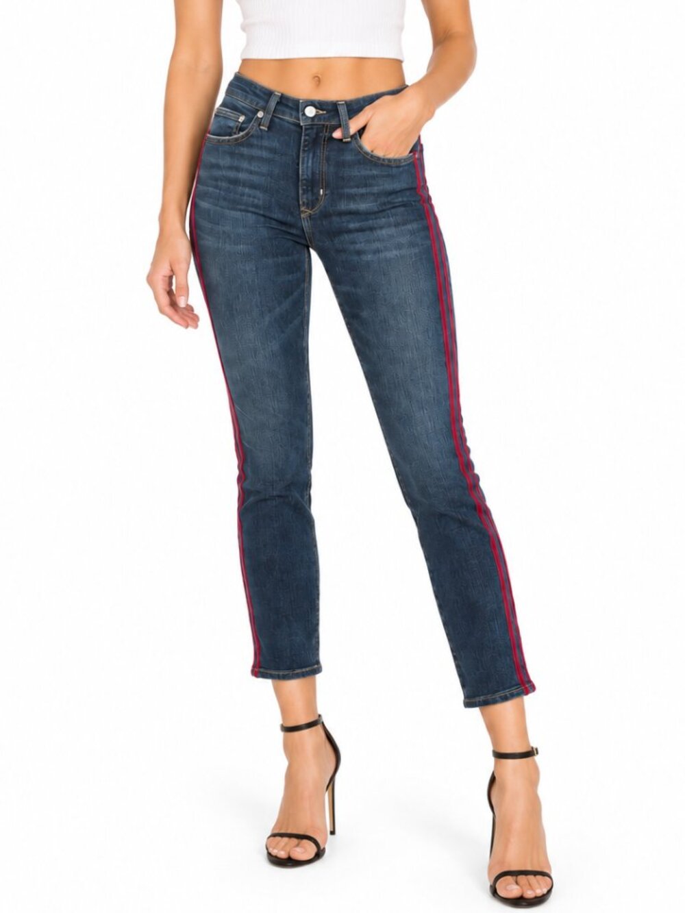Lovers + Friends Mason High-Waisted Skinny Jean
